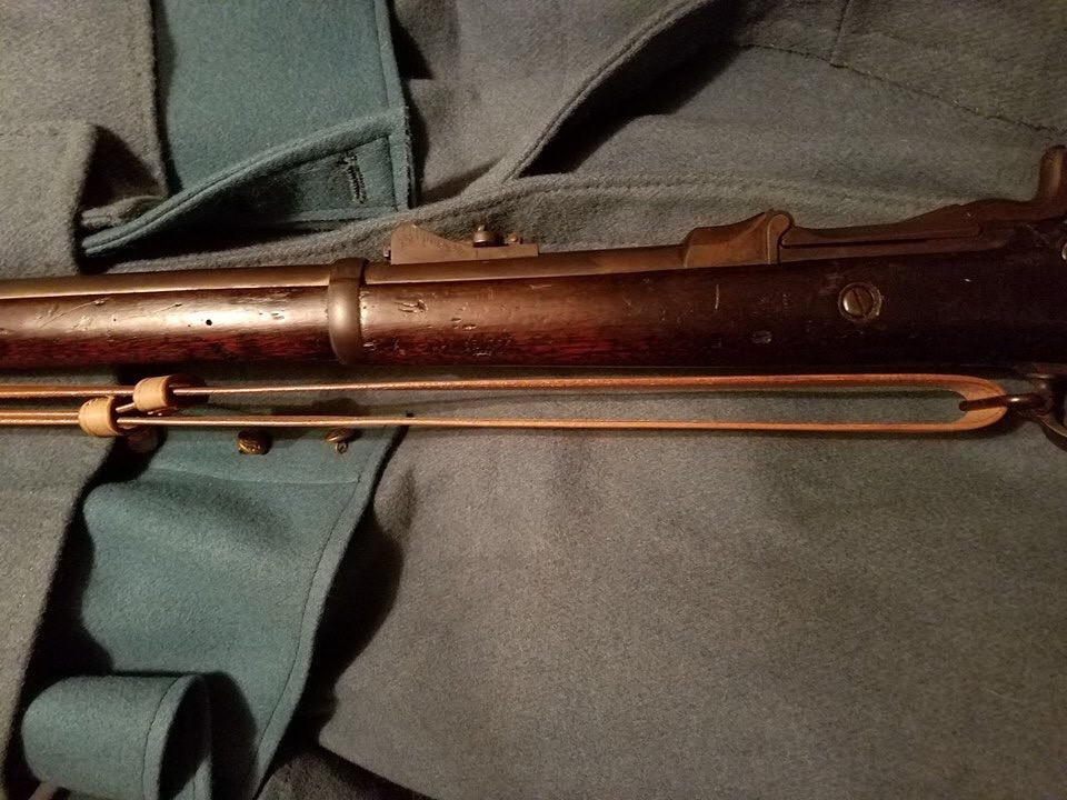 M1866 Leather Two-Piece Sling for 1866 and later Trapdoor Springfield Rifles