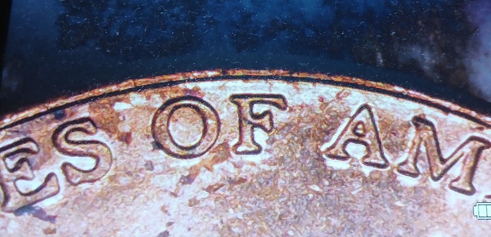 2023 Lincoln Cent Extra V Error Coin