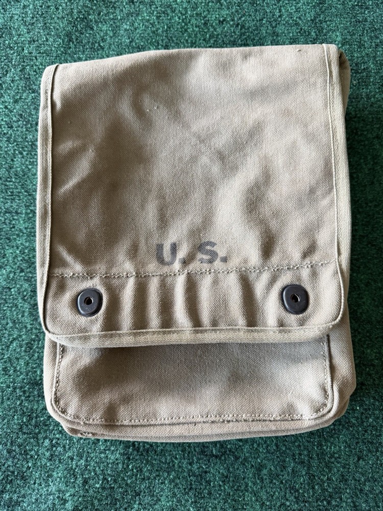 WW2 US Army M1938 Dispatch Case / Map Case, 1942 Meese