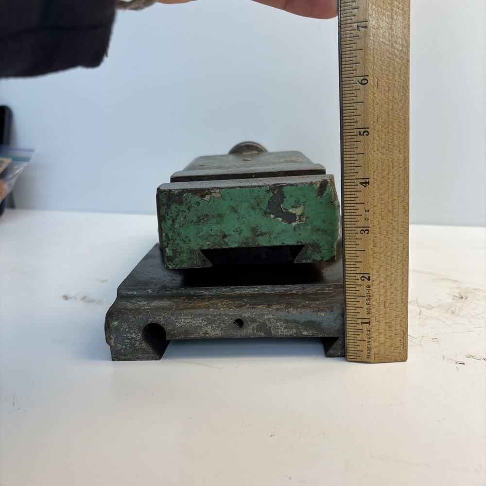 Vintage Precision Compound Slide Table Milling Drill Press Fixture