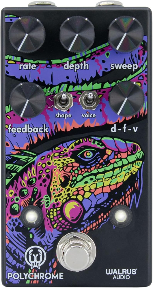 Polychrome Analog Flanger Pedal