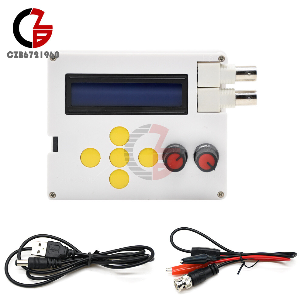 DDS Function Signal Generator Square Wave Adjustable LCD DC 4V-10V 1Hz-500KHz