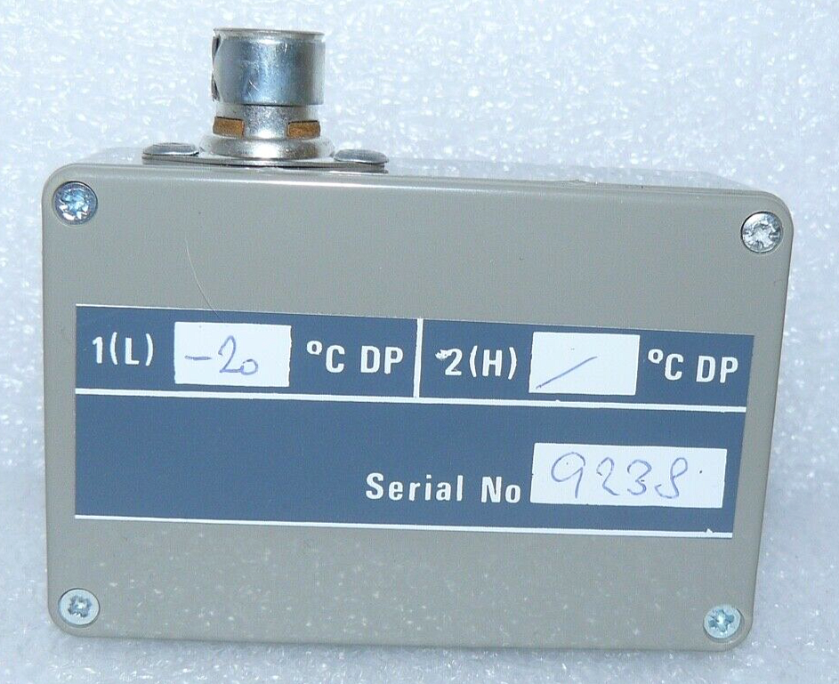 Edgetech DC-2S Dewpoint Alarm Hygrometer Sensor 20° C 10 Bars PSI New