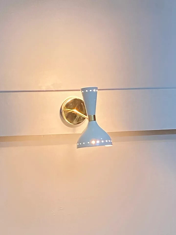 Mid Century Light Wall Sconce Handmade Solid Brass Sconce Bedside Wall lamps