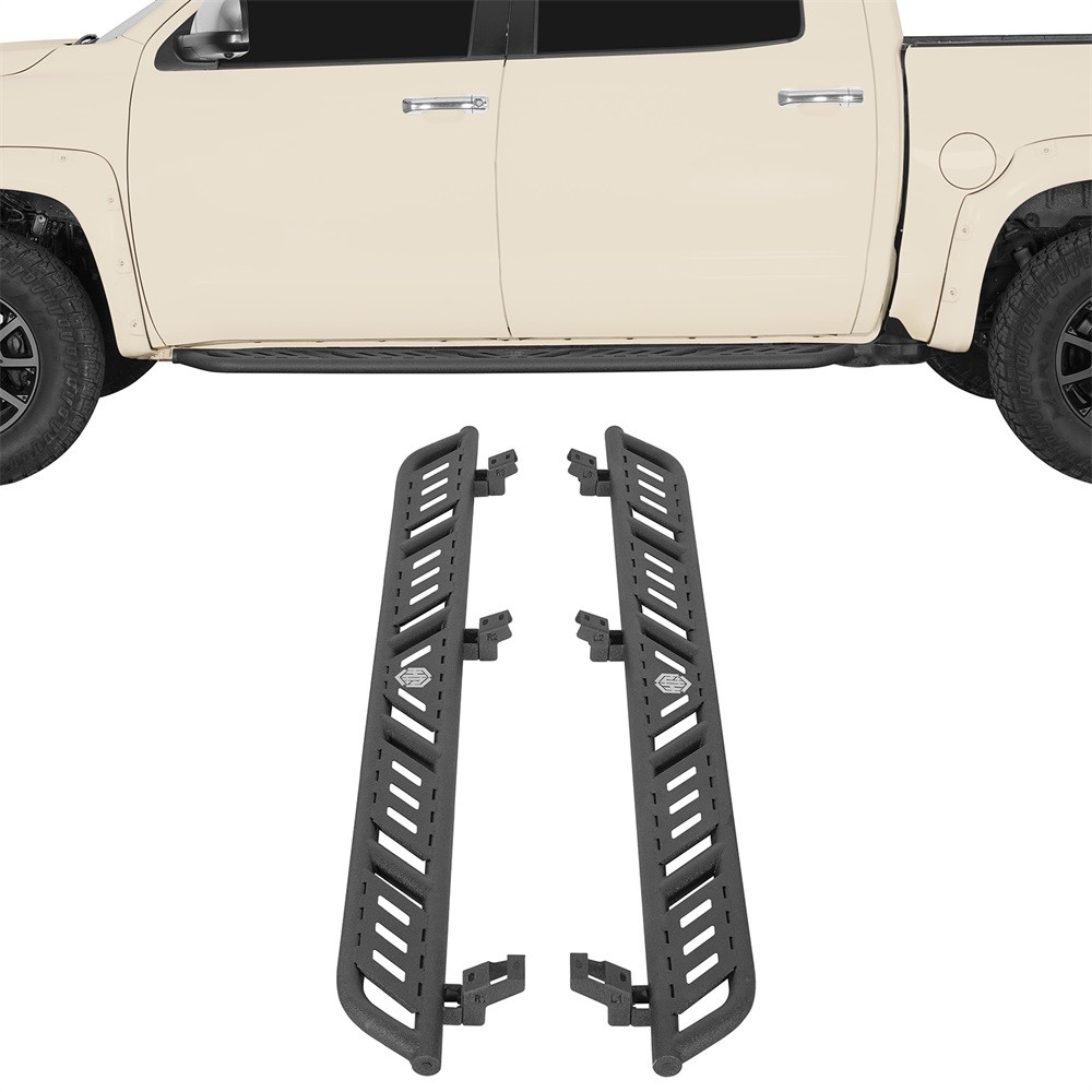 Steel Nerf Side Step Bars Running Board 2Pcs Fit Toyota Tundra 07-21 Crewmax