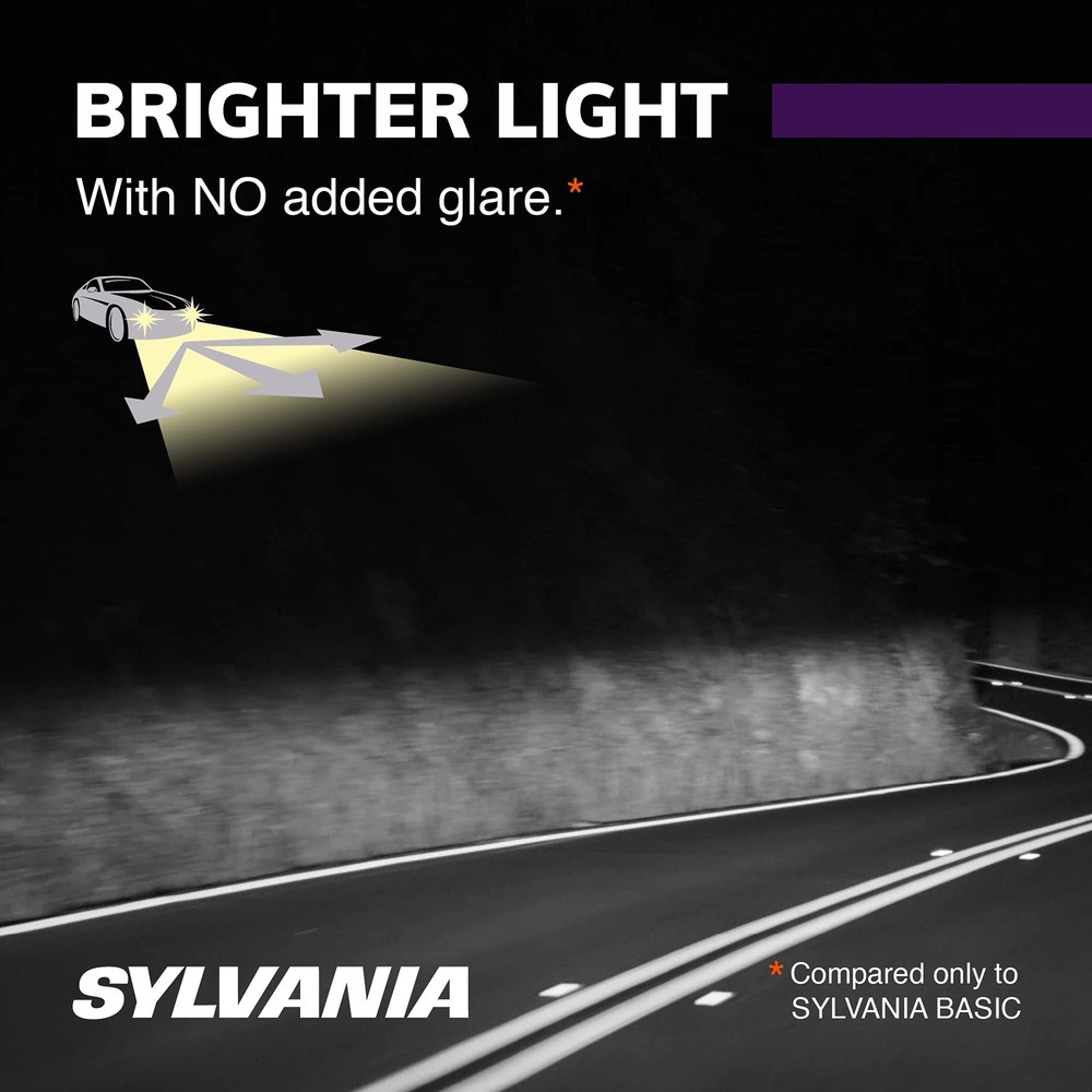 Sylvania 9007 XtraVision Halogen Bulbs High Performance White Light Pair