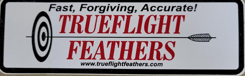 Trueflight Feathers 5 inch Shield Cut Combo Pack LW or RW - 12 Solid/ 6 Barred