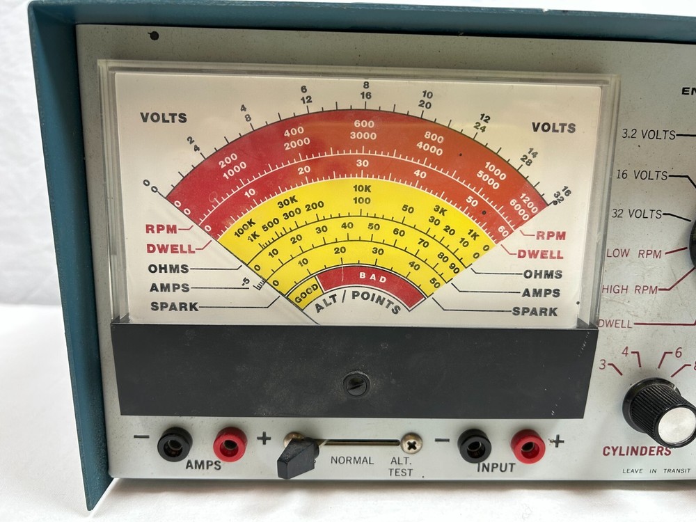 Vintage HEATHKIT ENGINE ANALYZER Model CM-1050 ~ Untested ~ Sold AS IS T63