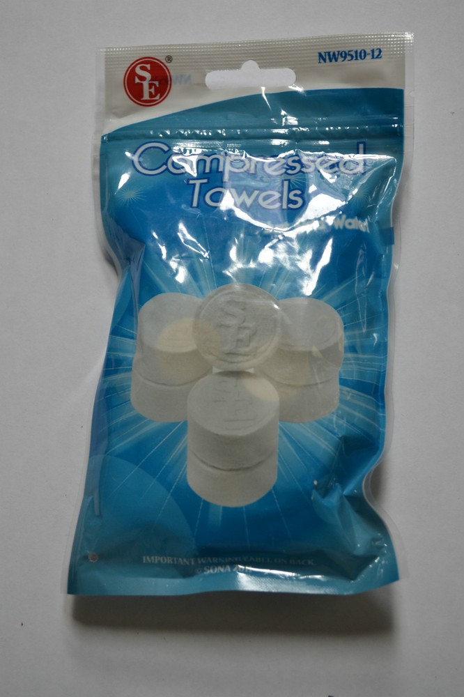 Compressed Towels 12-Pack