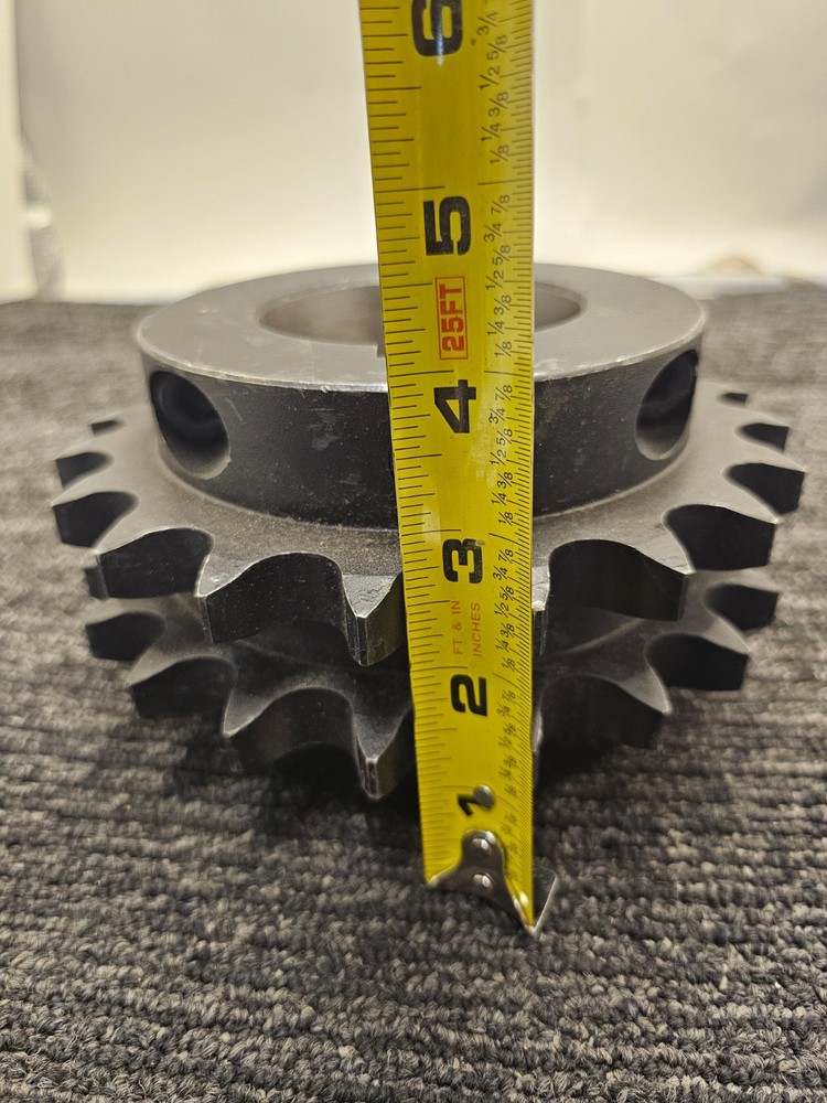 Martin D80C20H Double Roller Sprocket Replacement Black Keyed Bore Durable