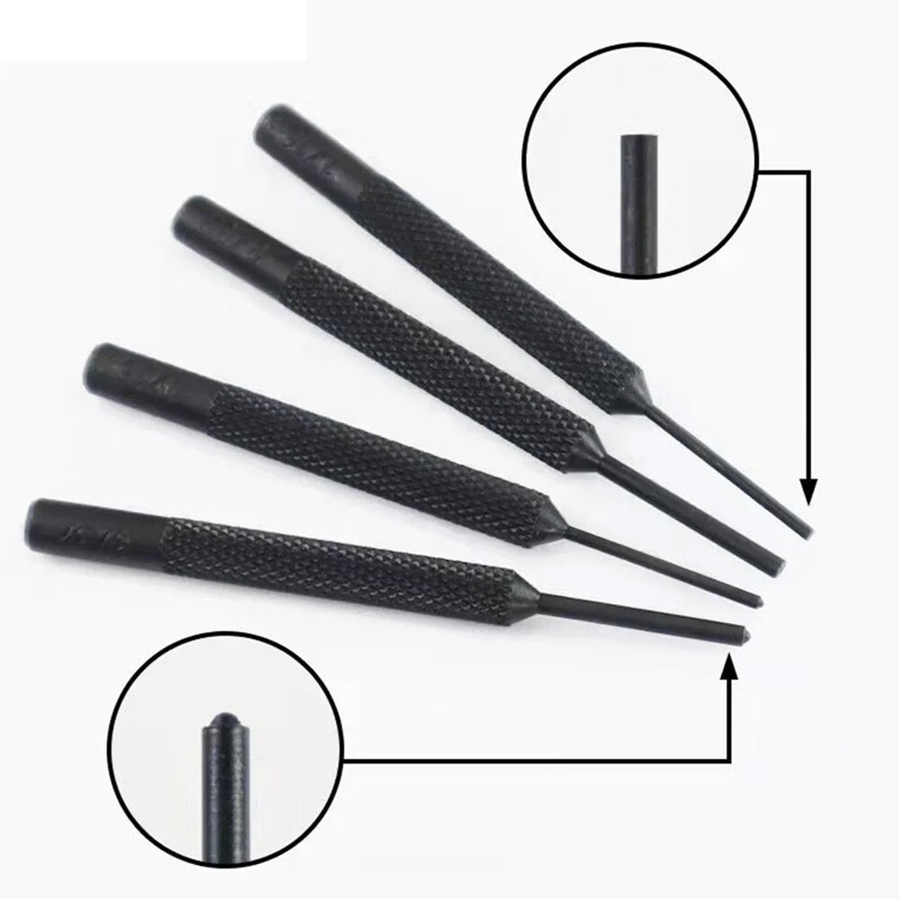 19 Pcs Chisel Punch Round Punch High Hardness Double Sided Copper Hammer Set