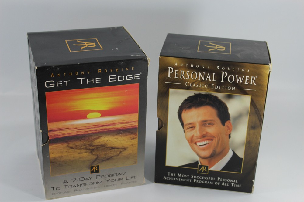Anthony Robbins Get The Edge & Personal Power Audo cds Missing 1 CD