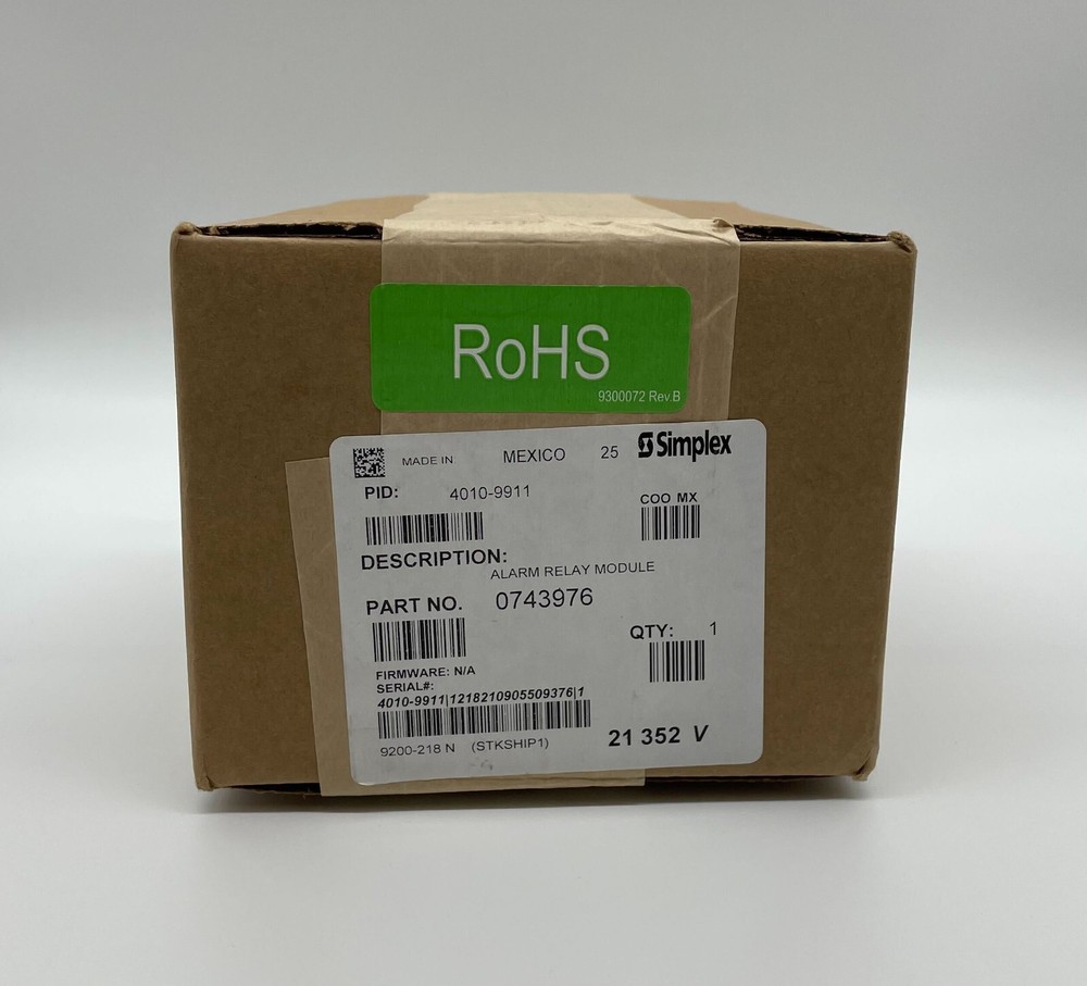 Simplex 4010-9911 - Same Day Shipping (SEALED)