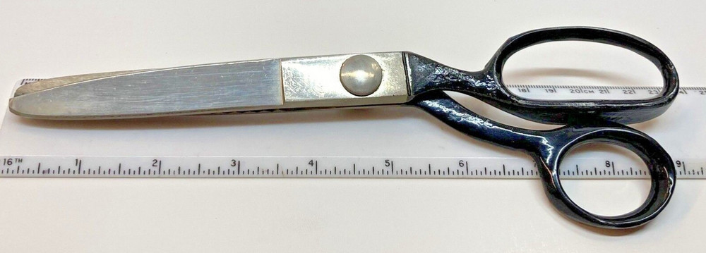 Wiss Model C Pinking Shears Black Handle Original Box Working Sharp