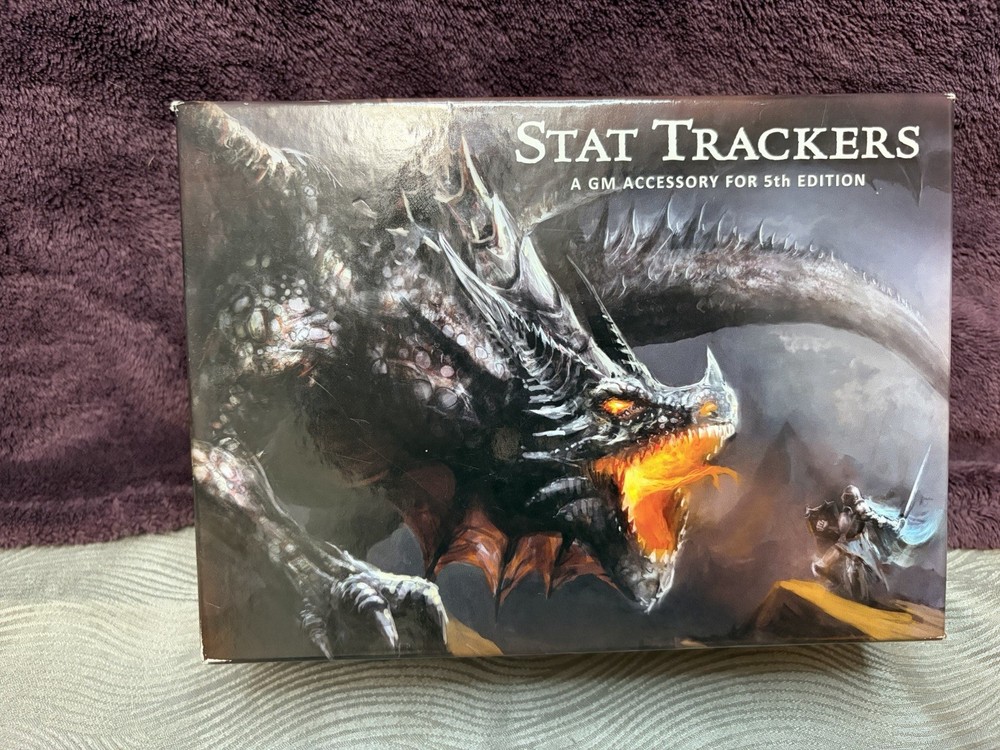 DND Stat Tracker Core Set. GM Monster Character Tracker