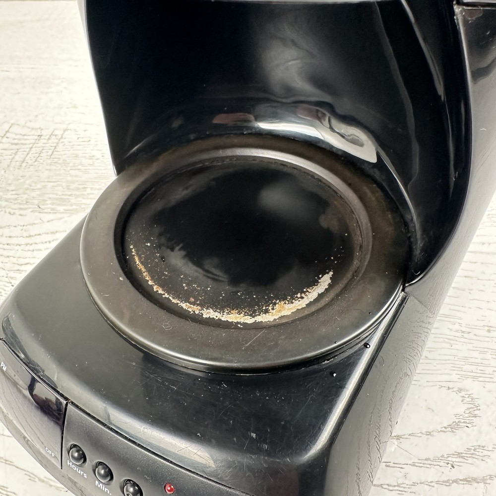 Mr Coffe NLX5 4 Cup Automatic Drip Coffee Maker Black Mini