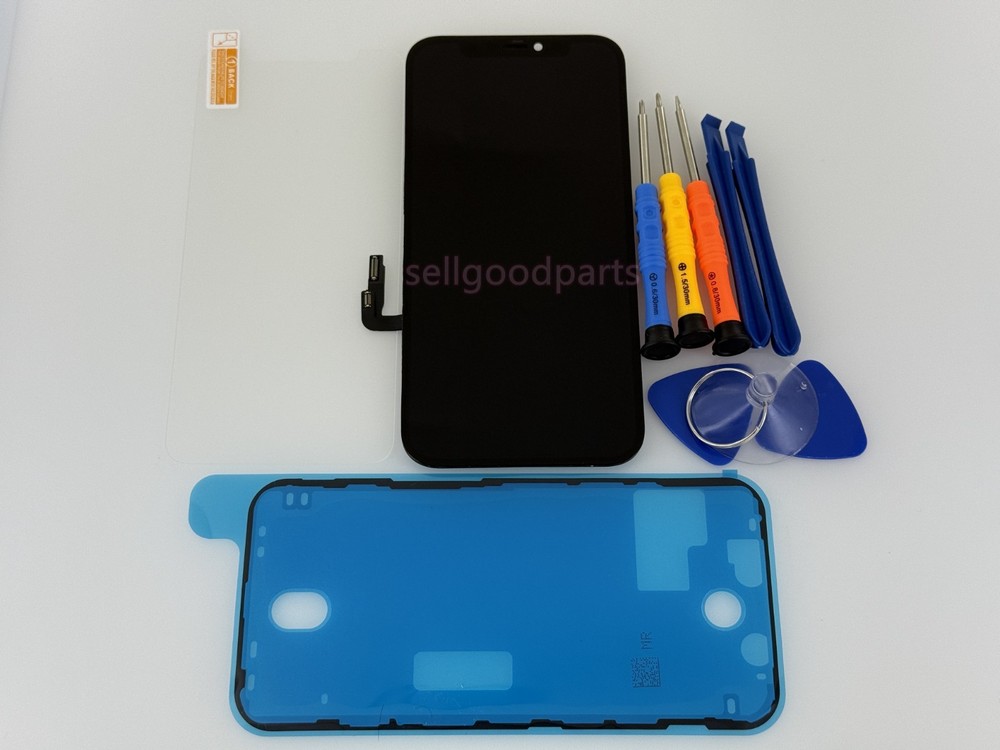 Original OEM iPhone 12 Black OLED Replacement Screen Digitizer "Grade A"