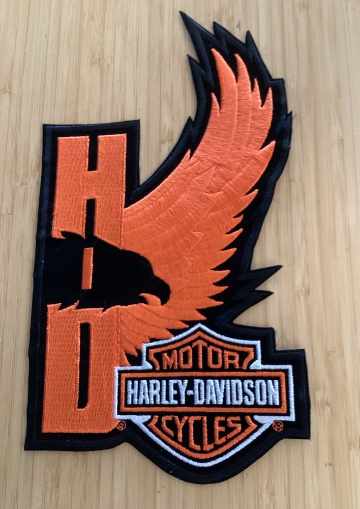 2007 Harley Davidson Large Sew On Eagle Emblem