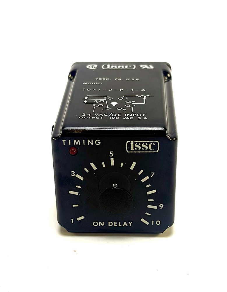ISSC 1071-2-P-1-A Solid State on Delay Timer 8 Pin (New)