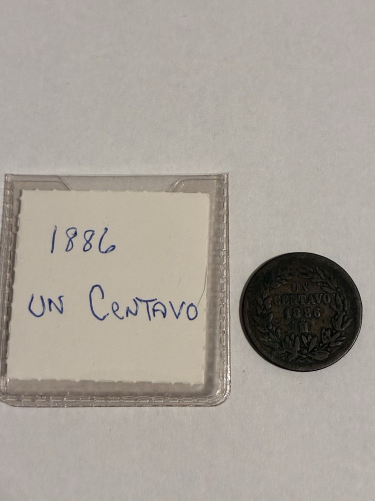 1886 Mexico 1 Centavo