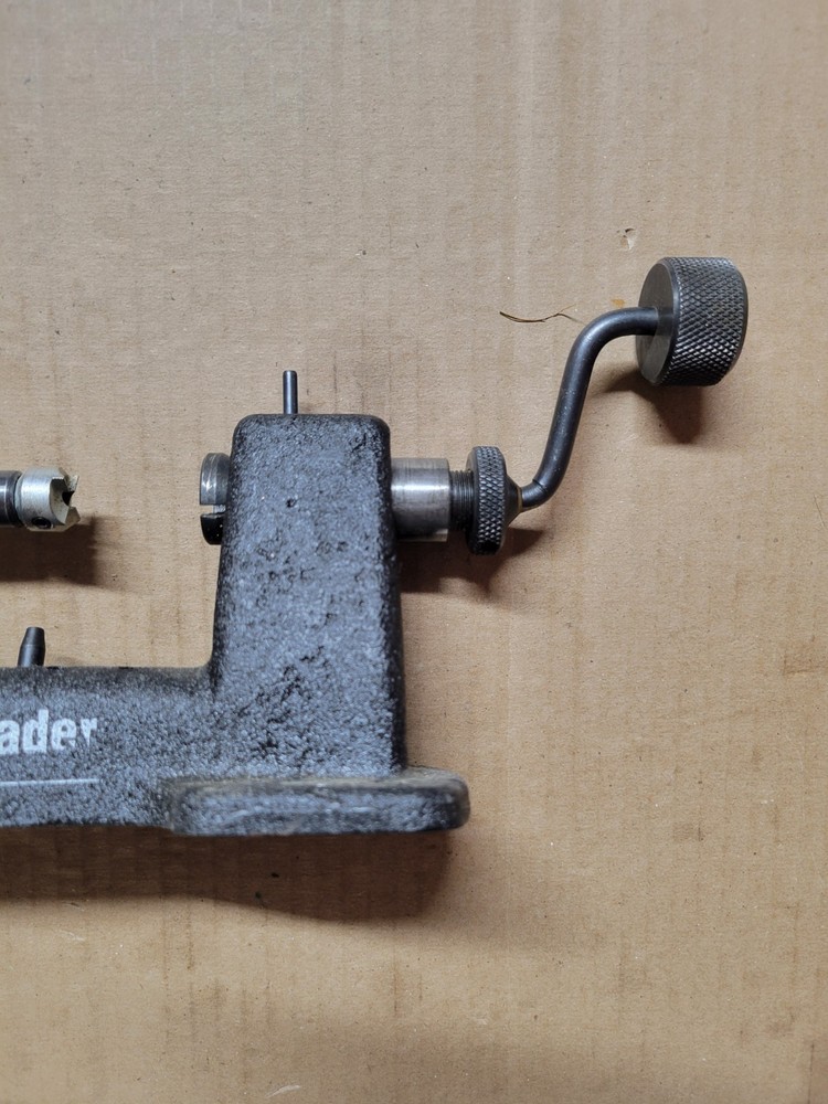 SmartReloader SR777 Case Trimmer w/3 Pilots