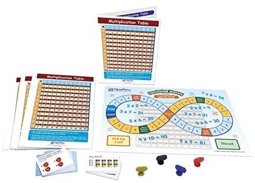 NewPath Learning Multiplication Table Learning Center Game, Grade 3 to 5 New