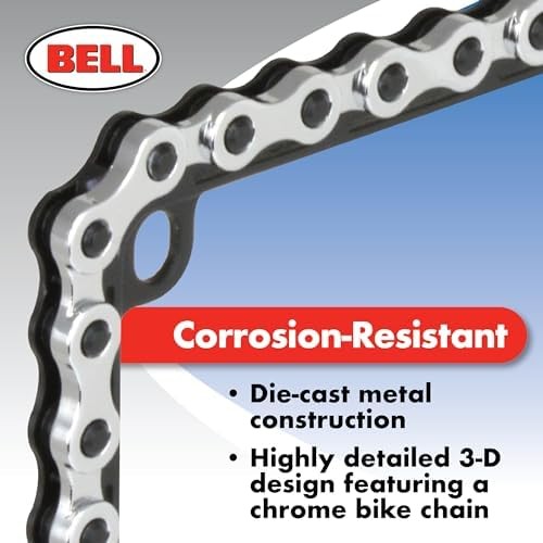 Motorcycle License Plate Frame Chain