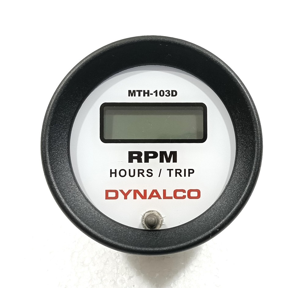 DYNALCO CONTROLS MTH-103D MICROPROCESSOR TACHOMETER HOURMETER TRIP MTH103D
