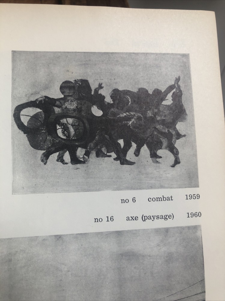 ROGER CHAILLOUX Etchings Exhibition Catalog 1961