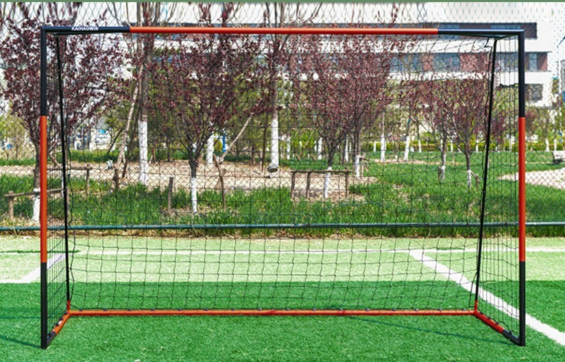 10'x6.6' Soccer Goal, Steel Frame Goal,Heavy Duty Metal Soccer Goals