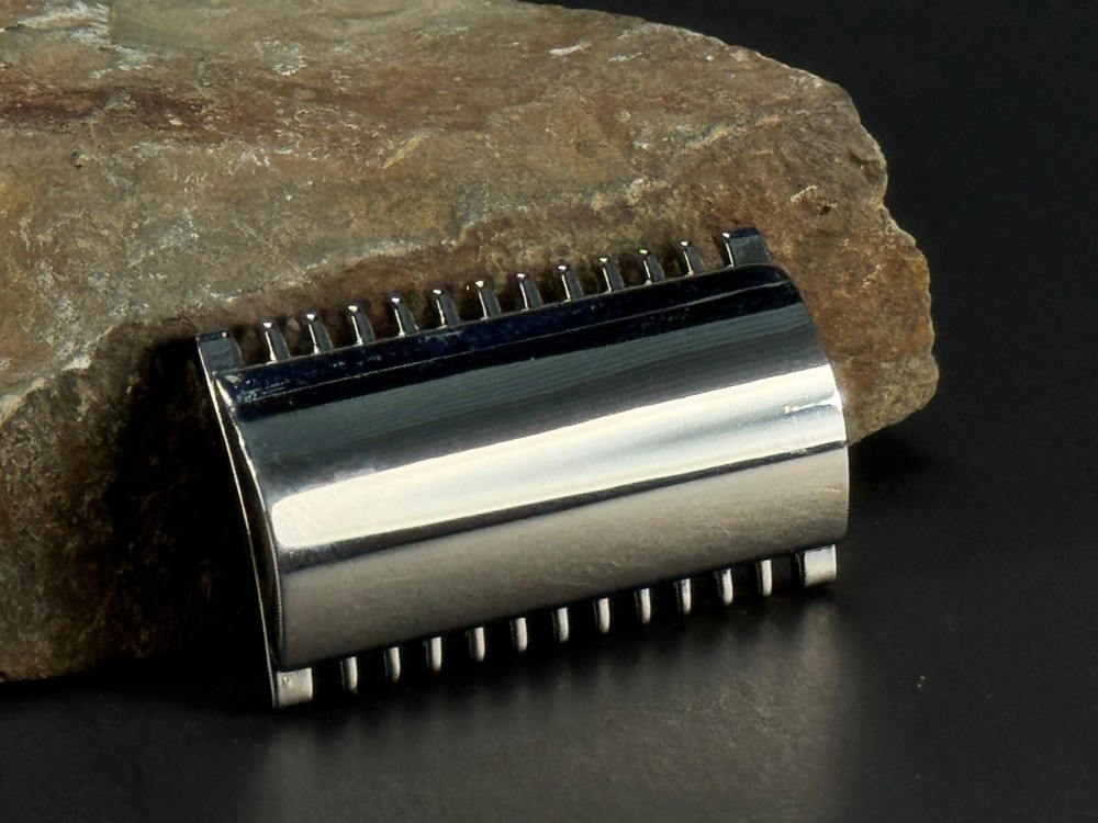 Replacement Double-Sided Safety Razor Head Open Comb