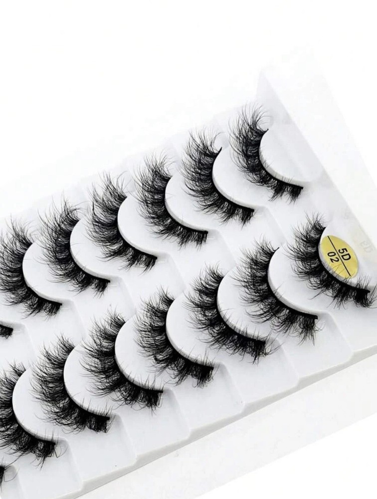 Faux mink lashes natural short