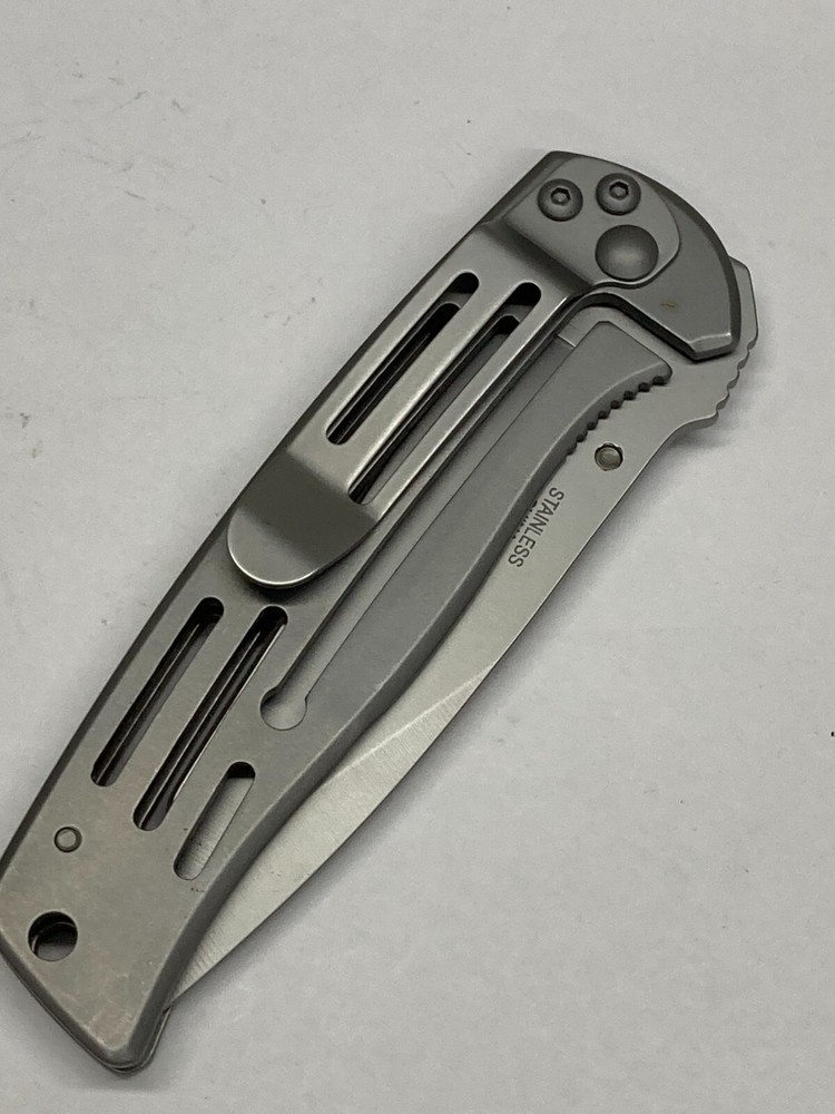 Maple Tactical Folder, Plain Tanto Point, Gray C-2013