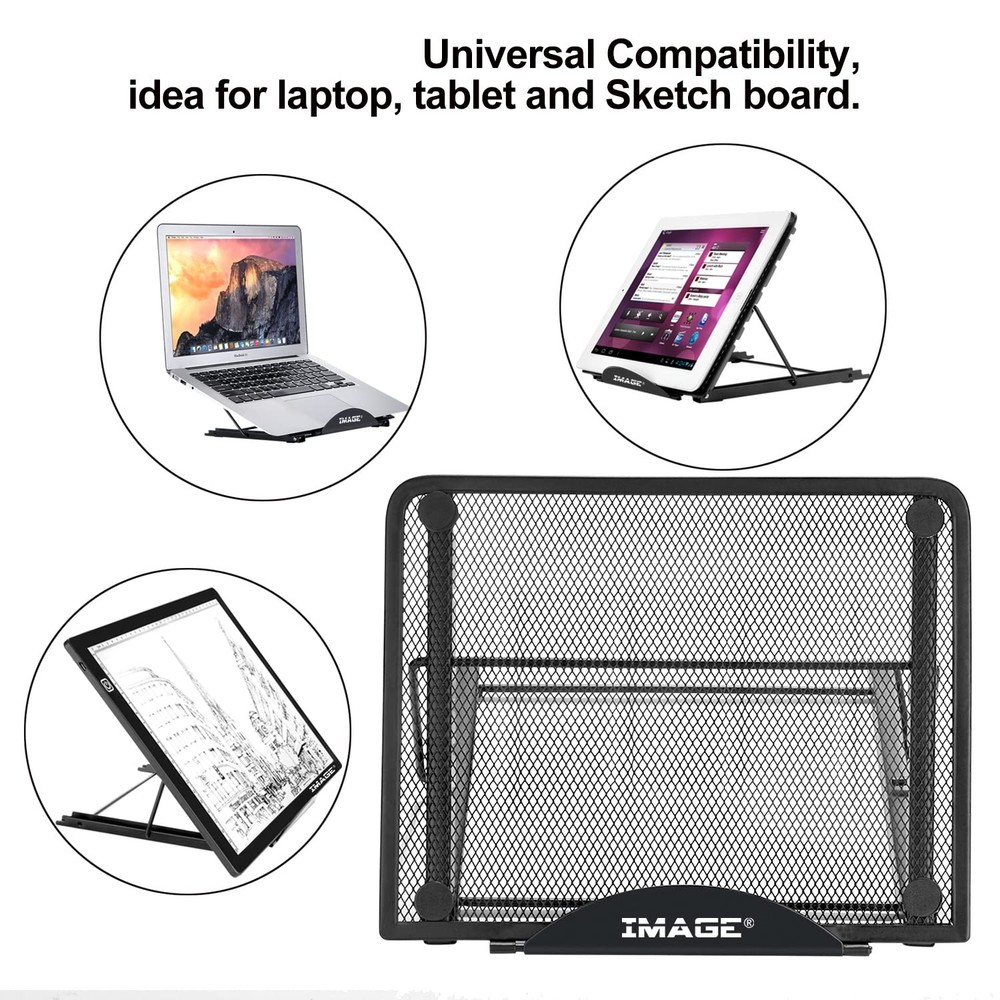 Light Stand,Multifunction 7 Angle Points Skidding Prevented Tracing Holder fo...