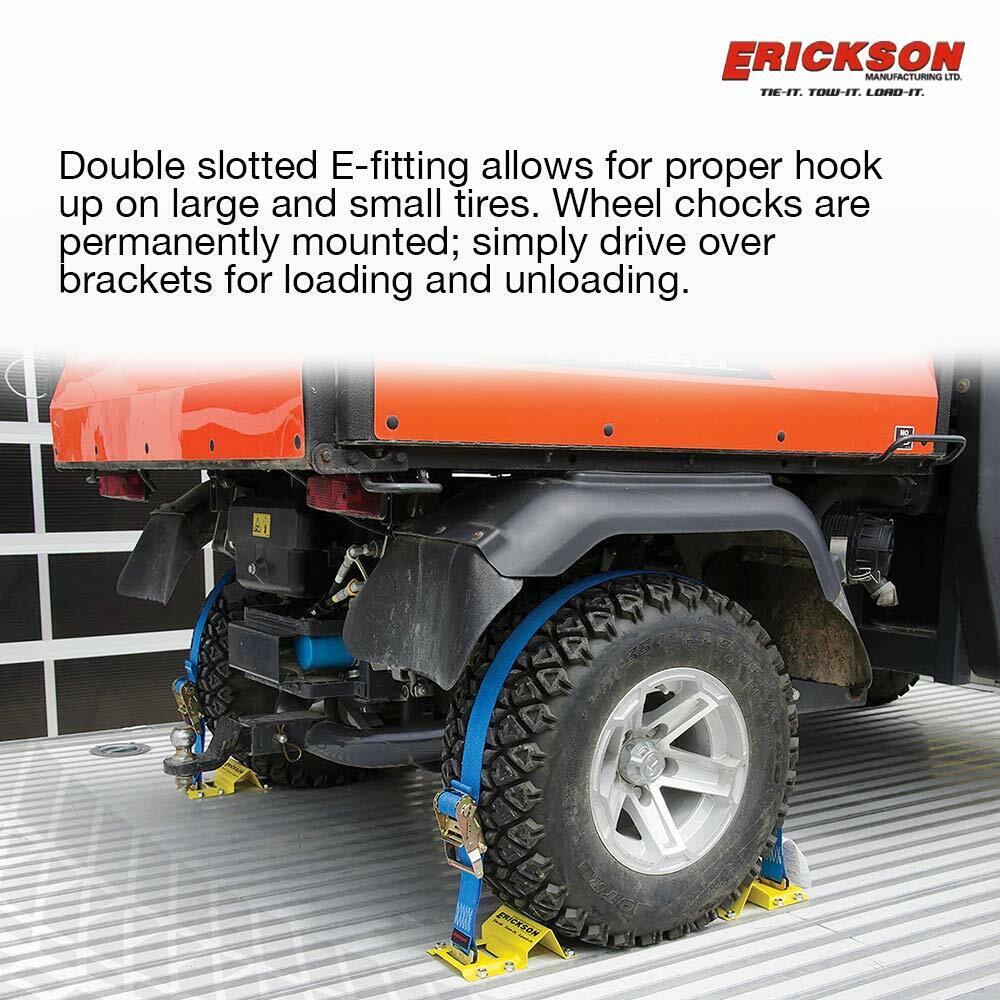 Erickson 09160 Wheel Chock Tie-Down Kit