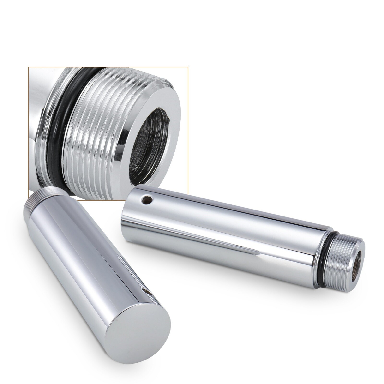 39mm 5" Rise Fork Tube Extension for Sportster XL 1988-later Dyna 1995-2005