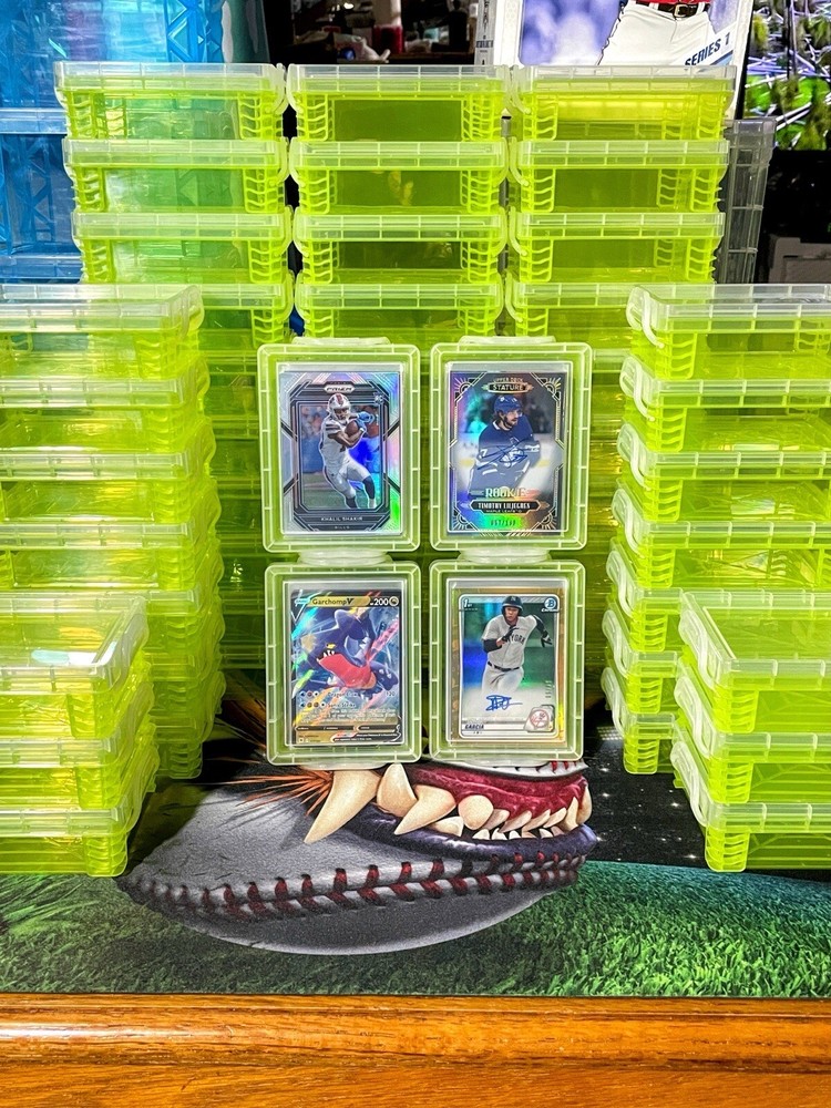 Card Storage Box Vaults (8-Pack) {Holds 50 Each}💥Stackable For Sleeved Cards!