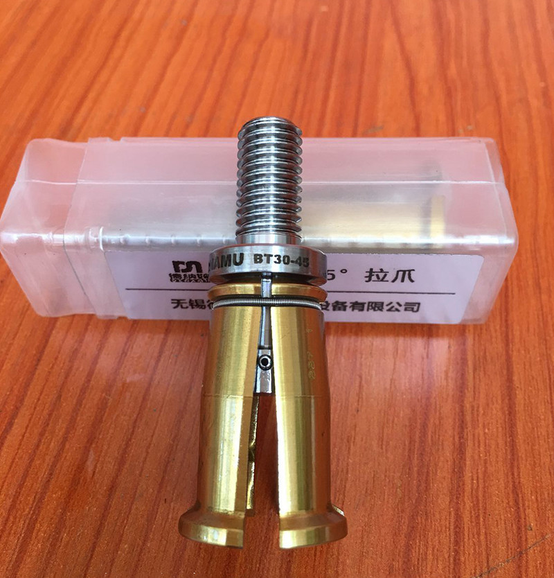 BT30 4 Petal Clamp Pull claw CNC Spindle 45 degree outer screw pull