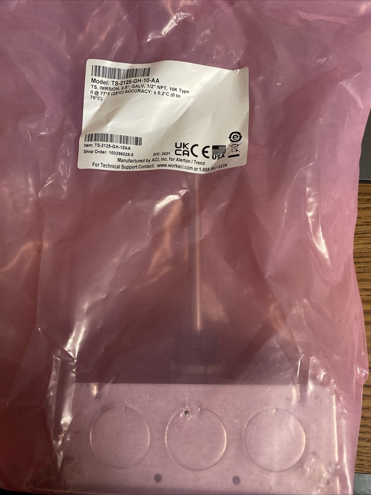 Alerton TS-2125-GH-10-AA Duct Sensor