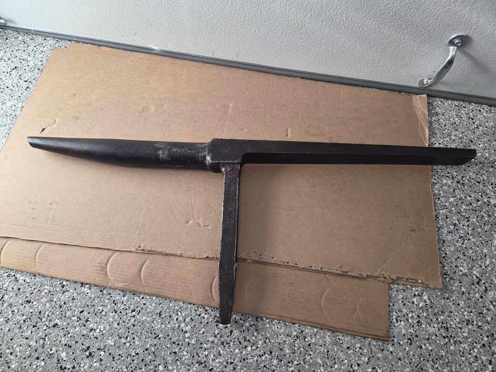 Early Blacksmith Tinsmith 40lb. Large 40.5" Stake Anvil Solid & Heavy!