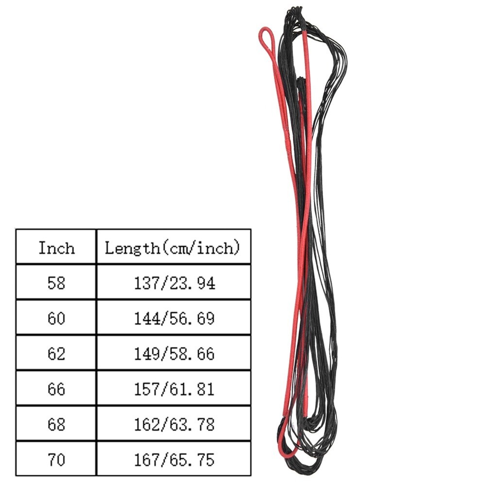 Nylon Universal Archery Equipment Supplies Bowstring Bow String For Recurve