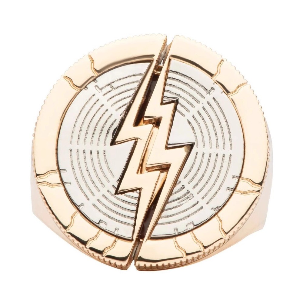 The Flash Barry Allen Same Style Ring Open Adjustable Metal Finger Ring Replica