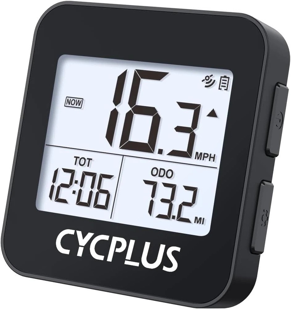 Dynamic GPS Cycling Computer - Wireless Speedometer with Automatic Backlight