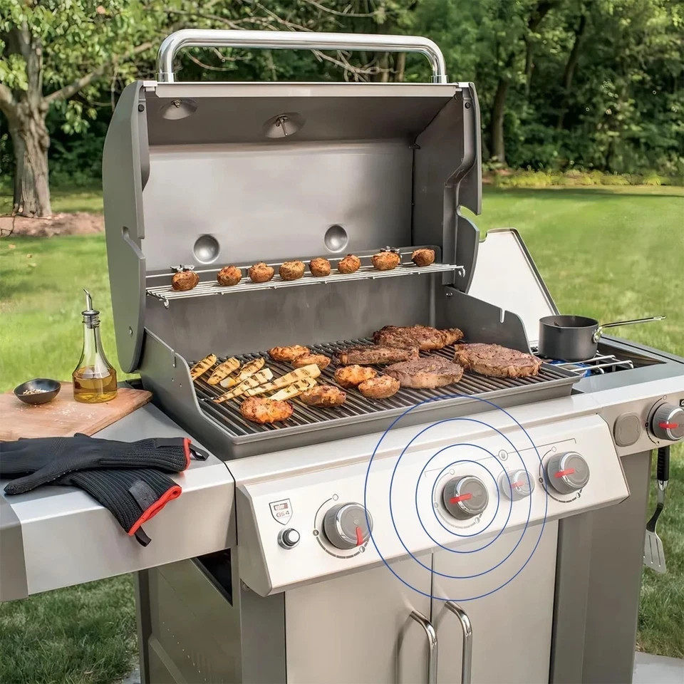 Replacement Control Knobs Compatible with Weber Genesis II 66754 – 2-Pack Gri...