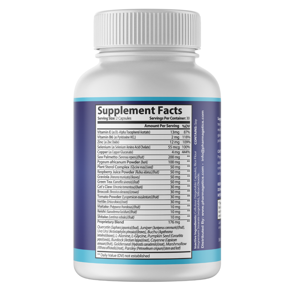 Prostadine Prostate Support 6 Bottles 360 Capsules