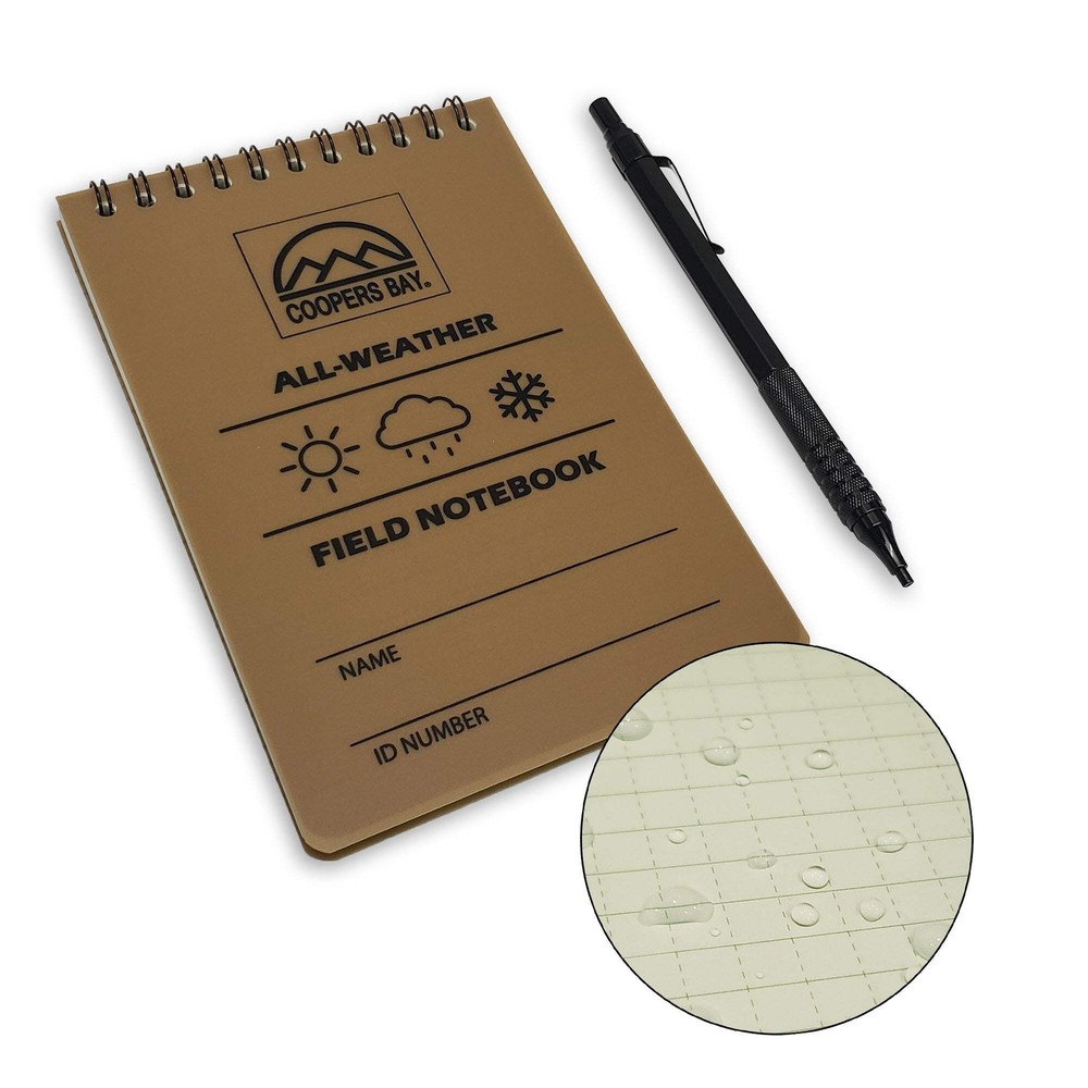 HydraPad™ All Weather Field Journal / Tactical Notebook