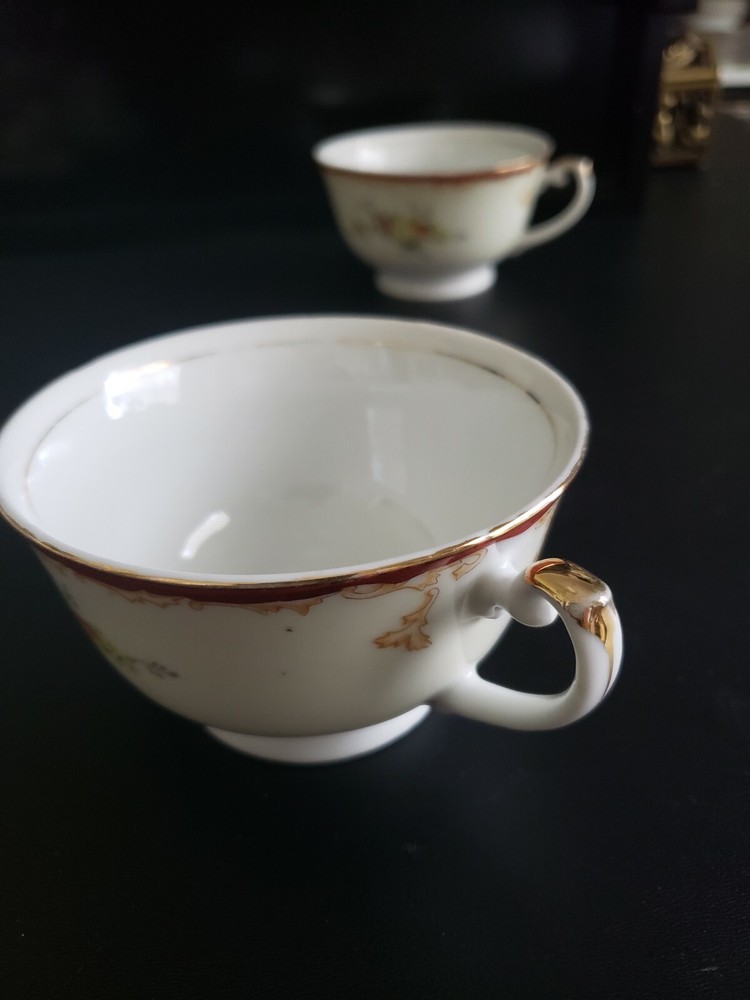 KRESCENT CHINA, JAPAN, PATTERN # KRE5, 2 COFFEE CUPS EXCELLENT