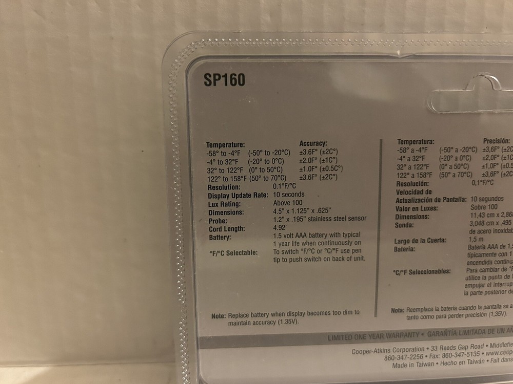 Cooper SP160 Digital Solar Panel Meter