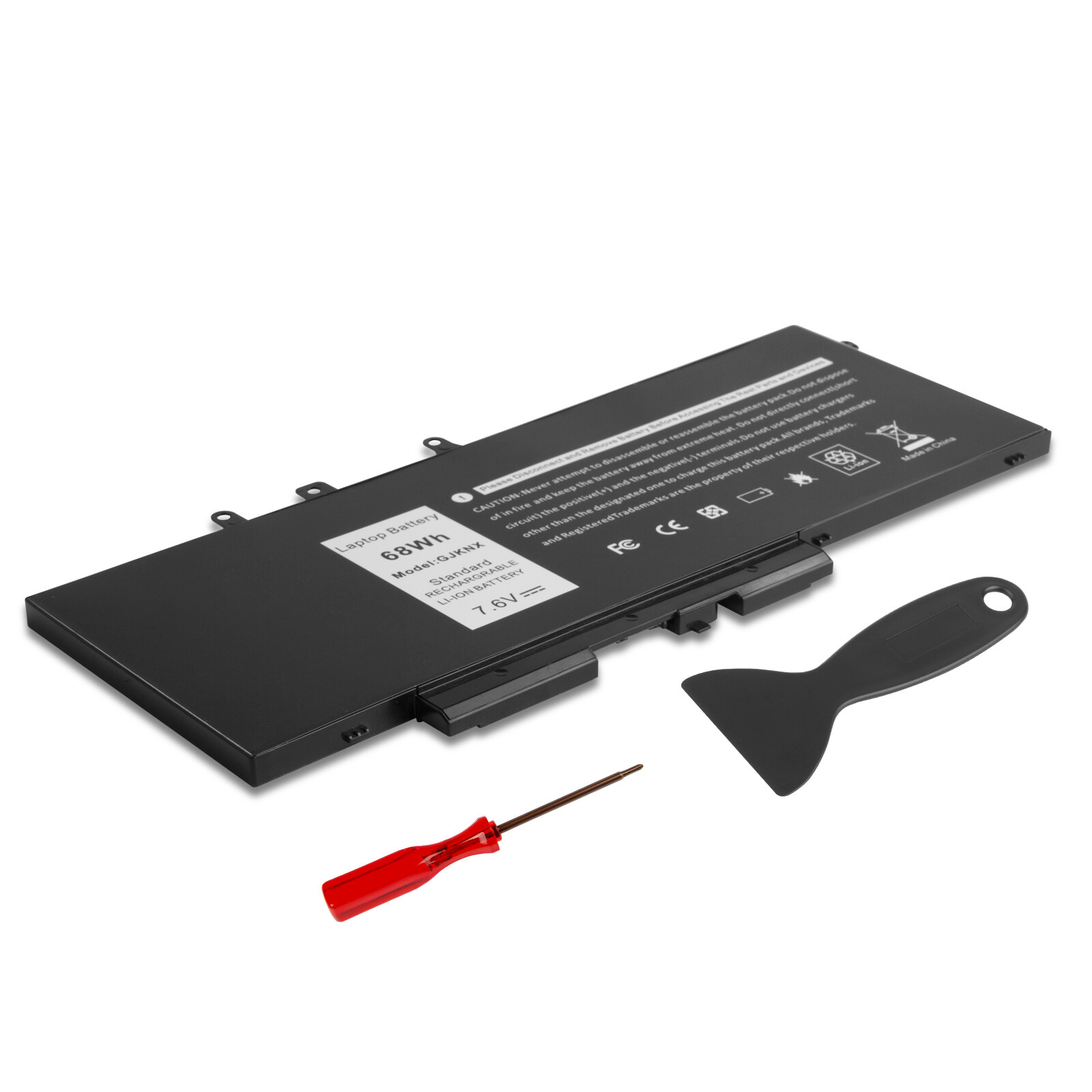 🧡LOT 1-100X GJKNX Battery For Dell Latitude 5480 5580 5490 5590 5488 E5280 68Wh