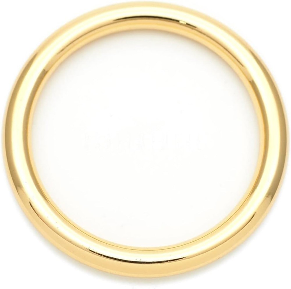 Welded O-Ring Loop Buckle for Bag, Collar, Leather Craft